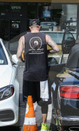 EXKLUSIV - David Beckham besucht mit Brooklyn den SoulCycle 