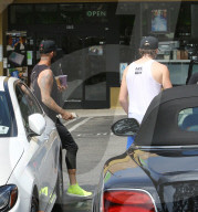 EXKLUSIV - David Beckham besucht mit Brooklyn den SoulCycle 