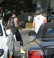 EXKLUSIV - David Beckham besucht mit Brooklyn den SoulCycle 