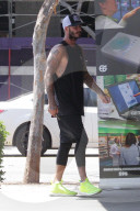 EXKLUSIV - David Beckham besucht mit Brooklyn den SoulCycle 