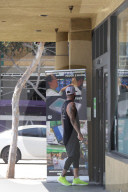 EXKLUSIV - David Beckham besucht mit Brooklyn den SoulCycle 
