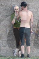 EXKLUSIV - Paris Jackson turtelt mit Michael Snoddy in Costa Mesa