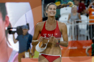 OLYMPIA 2016 - Sind weit  gekommen: Beach Volleyballerinnen Nadine Zumkehr und Joana Heidrich