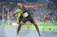 OLYMPIA 2016 - Usain Bolt holt Gold im 100 m Lauf