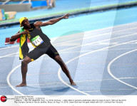 OLYMPIA 2016 - Usain Bolt holt Gold im 100 m Lauf