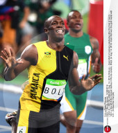 OLYMPIA 2016 - Usain Bolt holt Gold im 100 m Lauf