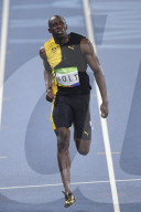OLYMPIA 2016 - Usain Bolt holt Gold im 100 m Lauf