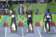 OLYMPIA 2016 - Usain Bolt holt Gold im 100 m Lauf