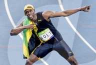 OLYMPIA 2016 - Usain Bolt holt Gold im 100 m Lauf