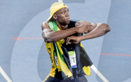 OLYMPIA 2016 - Usain Bolt holt Gold im 100 m Lauf