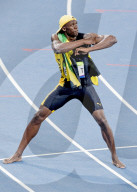 OLYMPIA 2016 - Usain Bolt holt Gold im 100 m Lauf