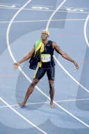 OLYMPIA 2016 - Usain Bolt holt Gold im 100 m Lauf