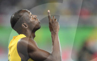 OLYMPIA 2016 - Usain Bolt holt Gold im 100 m Lauf