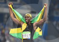 OLYMPIA 2016 - Usain Bolt holt Gold im 100 m Lauf