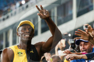 OLYMPIA 2016 - Usain Bolt holt Gold im 100 m Lauf