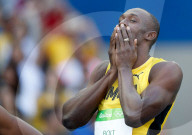 OLYMPIA 2016 - Usain Bolt holt Gold im 100 m Lauf