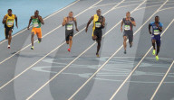 OLYMPIA 2016 - Usain Bolt holt Gold im 100 m Lauf