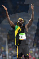 OLYMPIA 2016 - Usain Bolt holt Gold im 100 m Lauf