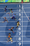 OLYMPIA 2016 - Usain Bolt holt Gold im 100 m Lauf