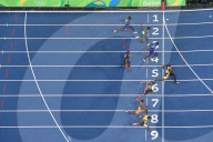 OLYMPIA 2016 - Usain Bolt holt Gold im 100 m Lauf