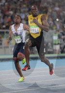OLYMPIA 2016 - Usain Bolt holt Gold im 100 m Lauf