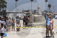 FEATURE - Sandskulpturen-Wettbewerb in LA