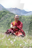 PORTRAIT - Panchen lama in Lhari