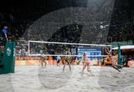 OLYMPIA 2016 - Beachvolleyball: Joanna Heidrich und Nadine Zumkehr (SUI) im Viertelfinale