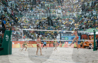OLYMPIA 2016 - Beachvolleyball: Joanna Heidrich und Nadine Zumkehr (SUI) im Viertelfinale