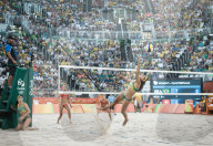 OLYMPIA 2016 - Beachvolleyball: Joanna Heidrich und Nadine Zumkehr (SUI) im Viertelfinale