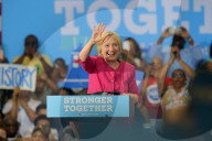 NEWS - USA: Hillary Clinton auf Wahlkampagne in Philadelphia