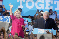 NEWS - USA: Hillary Clinton auf Wahlkampagne in Philadelphia