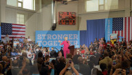 NEWS - USA: Hillary Clinton auf Wahlkampagne in Philadelphia