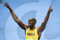 OLYMPIA 2016 - Usain Bolt auch die Goldmedaille im 200-M-Lauf