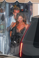 EXKLUSIV - Victoria und David Beckham gehen mit Brooklyn bei G.Baldi essen