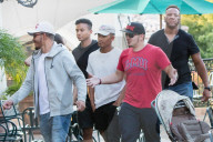 PEOPLE - Blanket Jackson und Bruder Prince in Calabasas unterwegs