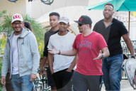 PEOPLE - Blanket Jackson und Bruder Prince in Calabasas unterwegs