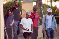 PEOPLE - Blanket Jackson und Bruder Prince in Calabasas unterwegs