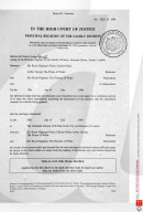 PRINCE CHARLES AND PRINCESS DIANA DIVORCE PAPER - 1996