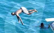 PEOPLE - Mario Balotelli macht mit Tochter Pia Ferien in Capri