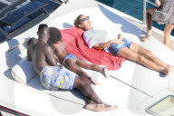PEOPLE - Mario Balotelli macht mit Tochter Pia Ferien in Capri
