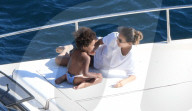 PEOPLE - Mario Balotelli macht mit Tochter Pia Ferien in Capri