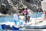 PEOPLE - Mario Balotelli macht mit Tochter Pia Ferien in Capri