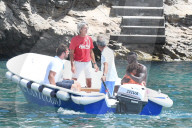 PEOPLE - Mario Balotelli macht mit Tochter Pia Ferien in Capri