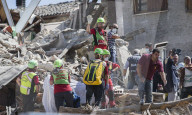 NEWS - Erdbeben in Amatrice: Aufräumarbeiten