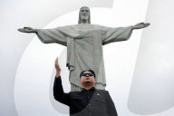 FEATURE - Kim Jong Un-Kopie besucht Rio