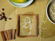 FEATURE - Essbare Frühstücks-Kunst aus Haferflocken