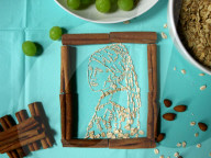FEATURE - Essbare Frühstücks-Kunst aus Haferflocken
