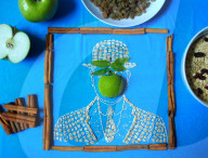 FEATURE - Essbare Frühstücks-Kunst aus Haferflocken