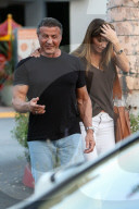 PEOPLE - Sylvester Stallone amüsiert sich bestens mit seiner Ehefrau Jennifer Flavin